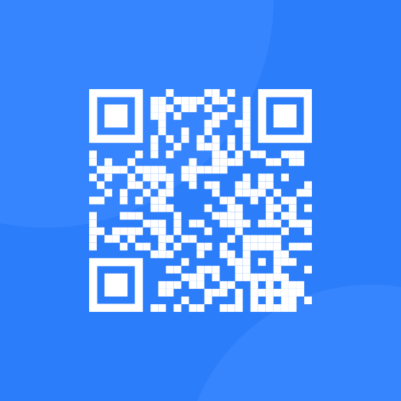 QR code - needs to be scanned